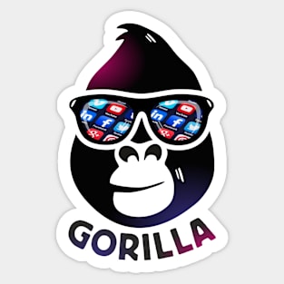 gorilla Sticker